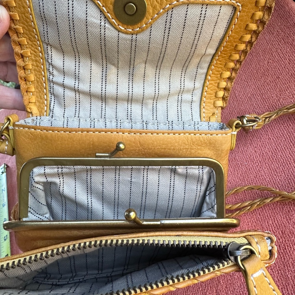 Frye mini leather crossbody with multiple braided straps - Picture 7 of 11